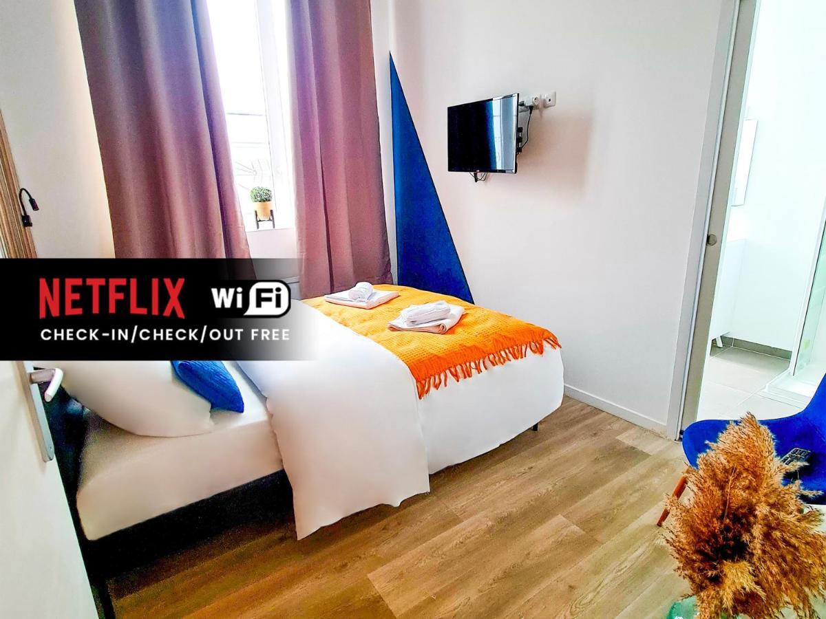 Ng Suitehome - Lille I Tourcoing Winoc - Appartement T2 - Netflix - Wifi - Cuisine - Parking Gratuit Exterior foto